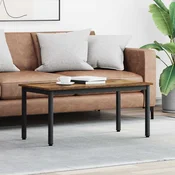 vidaXL Klubska miza Star les 100 x 50 x 45 cm Konstruiran les