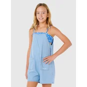 Rip Curl Sunshine Squad Romper Kids Jumpsuit washed blue