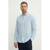 Košulja s dodatkom lana Gant regular, s button-down ovratnikom, 3230057