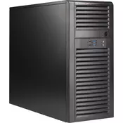 Supermicro CSE-732D4-668B computer case Midi Tower Black 668 W (CSE-732D4-668B)