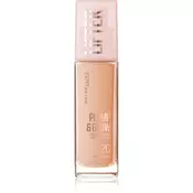 MAYBELLINE NEW YORK Lifter Plump & Glow posvetlitveni tekoči puder za naraven videz odtenek 120 30 ml