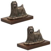 shumee Jorkširski terier, York, York, Yorkie - pasja figurica, pisarniška figurica, pokal za pasjo razstavo Art-Dog