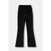 ADIDAS SPORTSWEAR Športne hlače Seasonal Essentials Satin črna