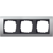 Gira Gira pokrivni okvir 3f. aluminij f.anth.ZL, odporen proti razbitju 021306, (20858756)