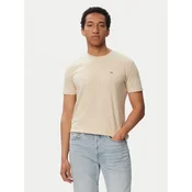 Tommy Jeans Majica Jaspe Htr Tee Ext DM0DM20363 Bež Slim Fit