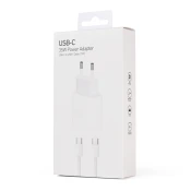 Kucni punjac PD Fast charger 35W za iPhone 15-16 sa PD Type C kablom CE beli