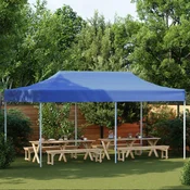 Šator za zabave Plava 291 x 580 x 315 cm Oxford tkanina