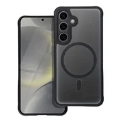 OEM Etui za Samsung S24 Full Matte Mag Cover, združljivo z MagSafe, črno