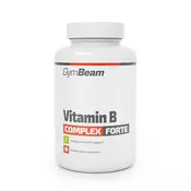 GymBeam B-kompleks Vitamini Forte 90 tab bez okusa