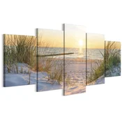 shumee Slika na italijanskem platnu 100 x 50 cm pentaptih - eklektični slog - narava Slika na italijanskem platnu 150 x 75 cm pentaptih - eklektični slog - narava