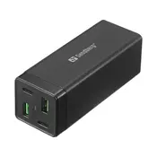 Sandberg 4in1 polnilnik 2x USB-C in 2x USB 65W