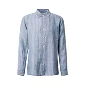 Calvin Klein Srajca progasto modra/bela