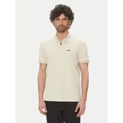 BOSS za moške. 50538177 Philix Pima bež polo majica (3XL), Priložnostno, Bombaž, Kratek rokav