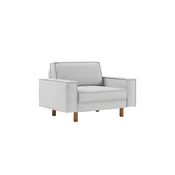 ATELIER DEL SOFA 1-Seat Sofa - fotelja Sparrow Loveseat Pebble Walnut