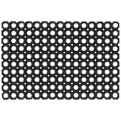 Vidaxl Predpražnik pravokoten 60x80 cm guma