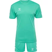 Hummel Športna trenirka voda/bela