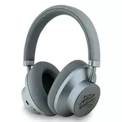 Bluetooth Over-Ear slušalke Karl Lagerfeld Grained Initials BT 5.3 z ANC in USB-C - grey