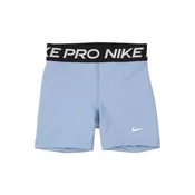 NIKE Športne hlače Pro golobje modra/črna/bela