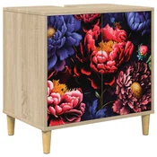 vidaXL Kopalniška omarica KIEL Sonoma 60 x 40 x 60 cm Inženirski les
