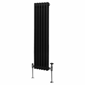 MONSTER Tradicionalni radiator z 2 stolpcema - 1500 x 292 mm - črn, (21569970)