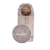 BabyMatex Spalna vreča za voziček Triton Footmuff, svetlo roza, TDST-71