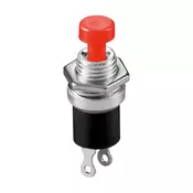 Taster mini 0.5A/250V crveni, fi=7mm