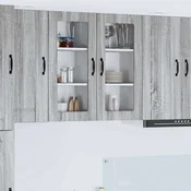 Vidaxl Kuhinjski element Siva Sonoma 40 x 31 x 80 cm Konstruiran les