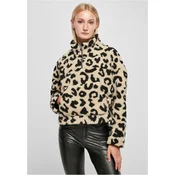 Womens short sandleo AOP Sherpa Troyer