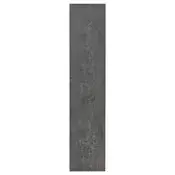 KALLVIKEN Vrata sa šarkama, tamnosiva imitacija betona, 50x195 cm