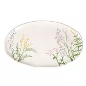 Brandani Servirni krožnik Risveglio 36x23cm/ovalen/keramika