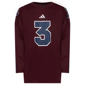 adidas Majica z dolgimi rokavi Stadium Jersey KF7318 Bordo rdeča Loose Fit