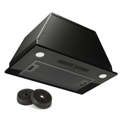 Klarstein Paolo 52 Vgradna kuhinjska napa 52 cm 439 m3/h LED Touch A++ (CGCH3-Paolo-52BK)