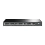 TP-Link TL-SG1048 Neupravljani Gigabit Ethernet stikalo, 48 vrat, črno