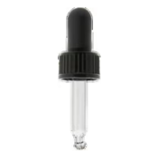 Farfalla Mini Glass Bottles & Pipettes, 6 pcs Pipettes - Single (3/5 ml)