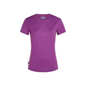 icebreaker ženska majica s kratkimi rokavi Merino 125 Cool-Lite™ Sphere Fusion, passion (L)