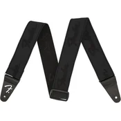 Fender Weighless Strap Running Logo Black Tekstilni remen za gitaru (Kao novo)