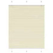 Plisirana roleta krem 105x100 cm širina tkanine 104,4 cm