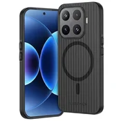 GS Ovitek za Xiaomi 17T, LeReach Toc, za MagSafe, črn
