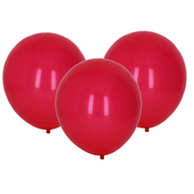 Napihljiv balon 30cm - set 10 kom, rdeč