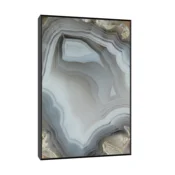 Canvas Slika na platnu Laguna ahat Meksiko, Sa ramom, 50 x 75 cm, Crni