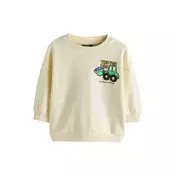 Next Majica rumena/pastelno rumena/travnato zelena/črna