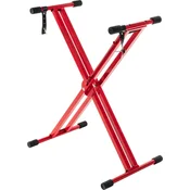 Revoltage DKS205 Double X Zložljivo stojalo za klaviaturo Red (Kot novo)