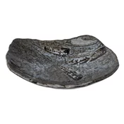 Jedilni krožnik SHIRANAMI 22 x 18 cm, modra, keramika, MIJ