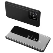 HURTEL Ohišje Clear View Case za Xiaomi Redmi 10C, ovitek z zavihkom, črno