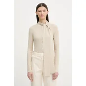 Rag & Bone majica z dolgimi rokavi ženska z viskozo Giana