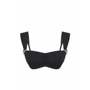 Trendyol Black Bralette Accessorized Bikini Top