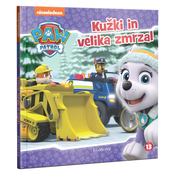 Paw Patrol knjiga Kužki in velika zmrzal 13