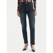 Just Cavalli Jeans hlače 79PAB5L1 CDWAD Mornarsko modra Slim Fit