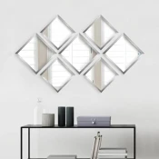 Wallity Set ogledala SETAYNA_048, 24x24cm