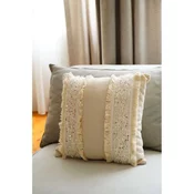 Aberto Design Dekorativna jastucnica KET001, 43x43 cm, Bež